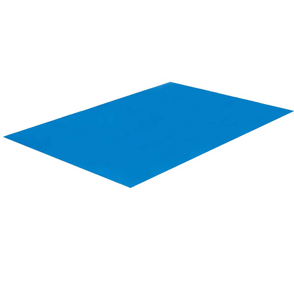 iKASUS Heavy Duty Pool Ground Cloth for Above Ground Pools - Waterproof Rectangular Swimming Pool Mat Protector with Reinforced Edges | Foldable Tarpaulin Cover for Frame Pools, Paddling Pools & Hot Tubs | Perfect for Backyard, Patio & Outdoor Water Activities