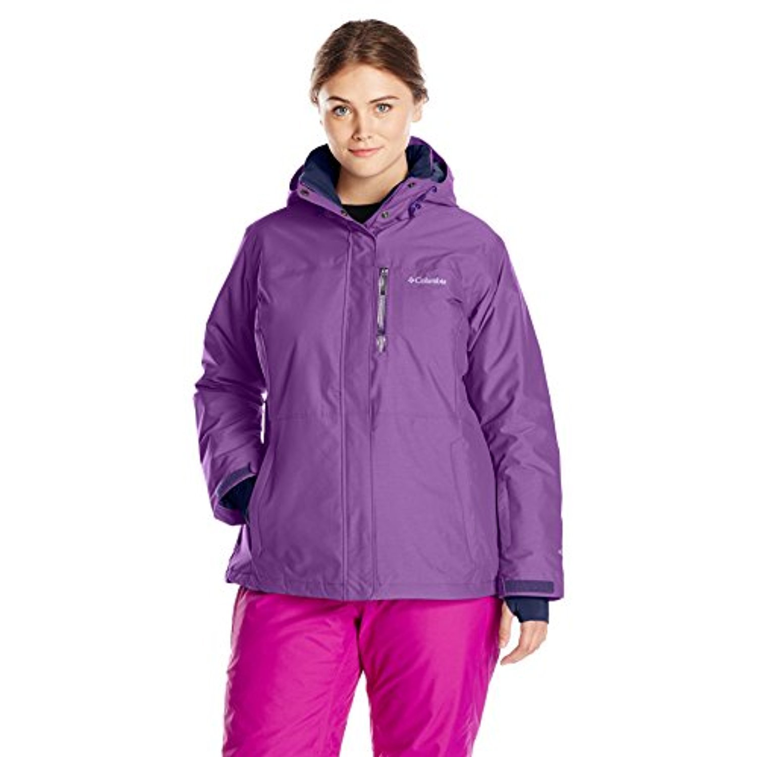 Columbia Women's Alpine Action Omni-Heat Jacket - Waterproof Winter Coat with Thermal Reflective Lining for Skiing, Hiking & Outdoor Adventures