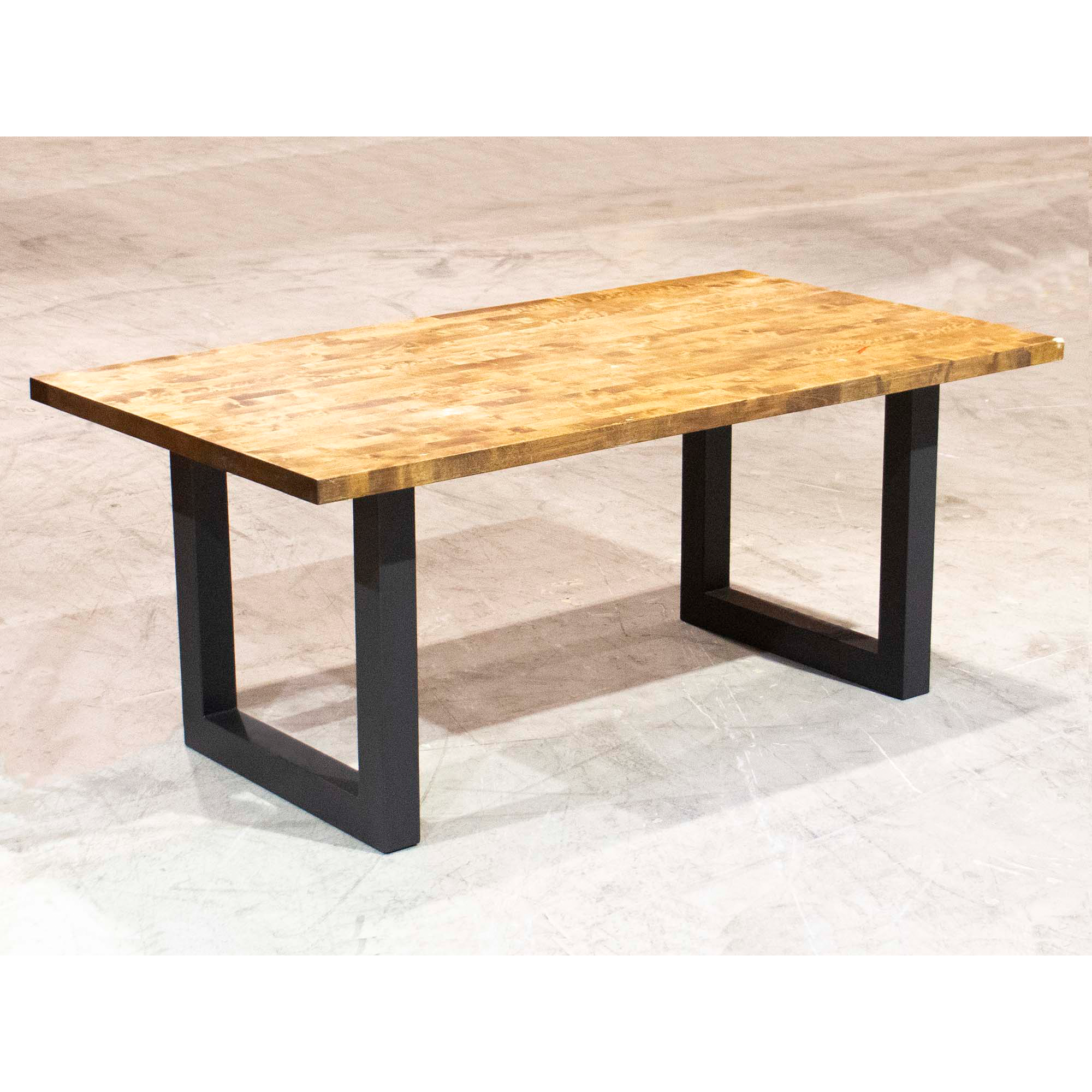 Heavy Duty U-Shaped Dining Table Legs - 1 Pair (71cm x 71cm) for Sturdy Table Tops - Perfect for Kitchen, Restaurant, and Outdoor Dining Furniture