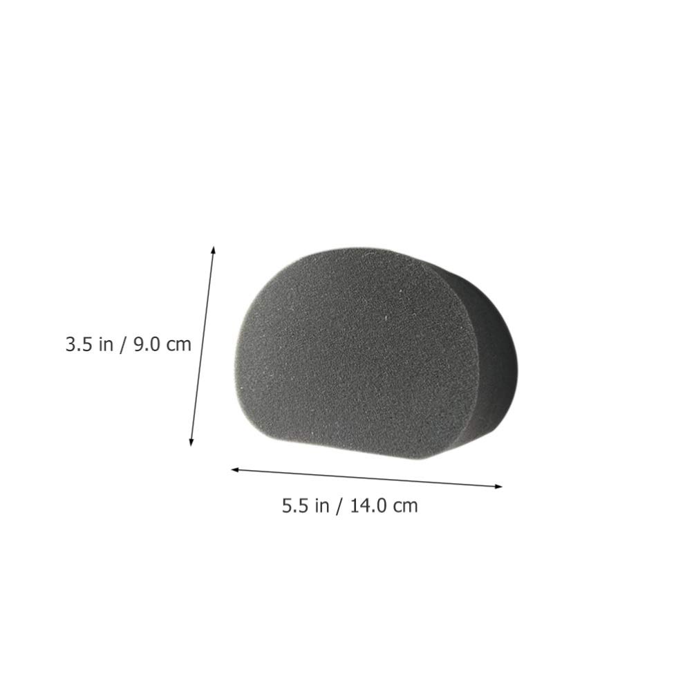 FAVOMOTO 3-Piece Car Wax Applicator Sponge Set - Black Wheel, Engine & Motorcleaning Pads for Auto Detailing, Polishing & Wax Application - Perfect for DIY Car Care & Professional Detailing