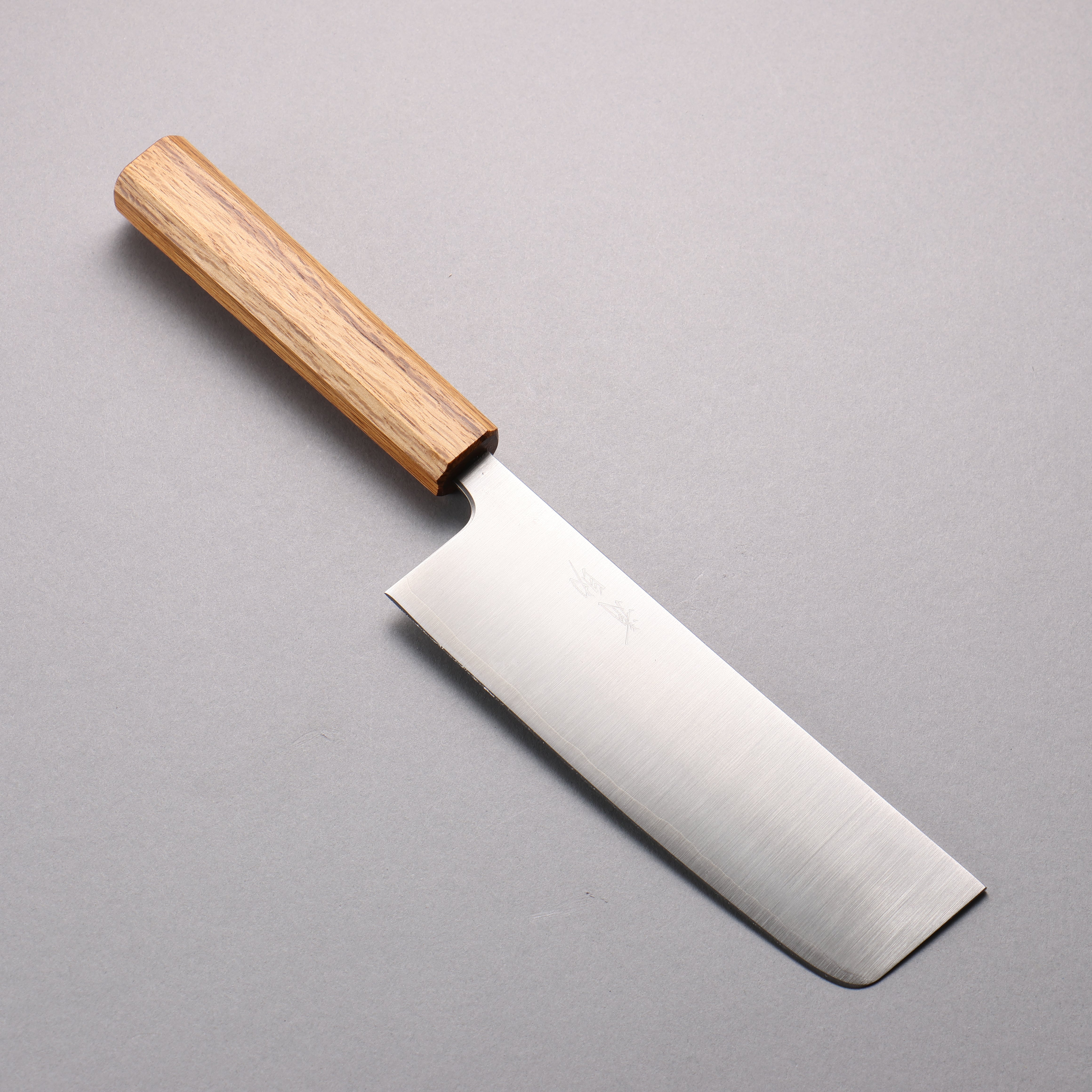 Premium Seisuke Silver Steel No.3 Migaki Nakiri Knife 165mm - Japanese Vegetable Cleaver with White Oak Handle - Perfect for Sushi, Vegetables & Asian Cuisine