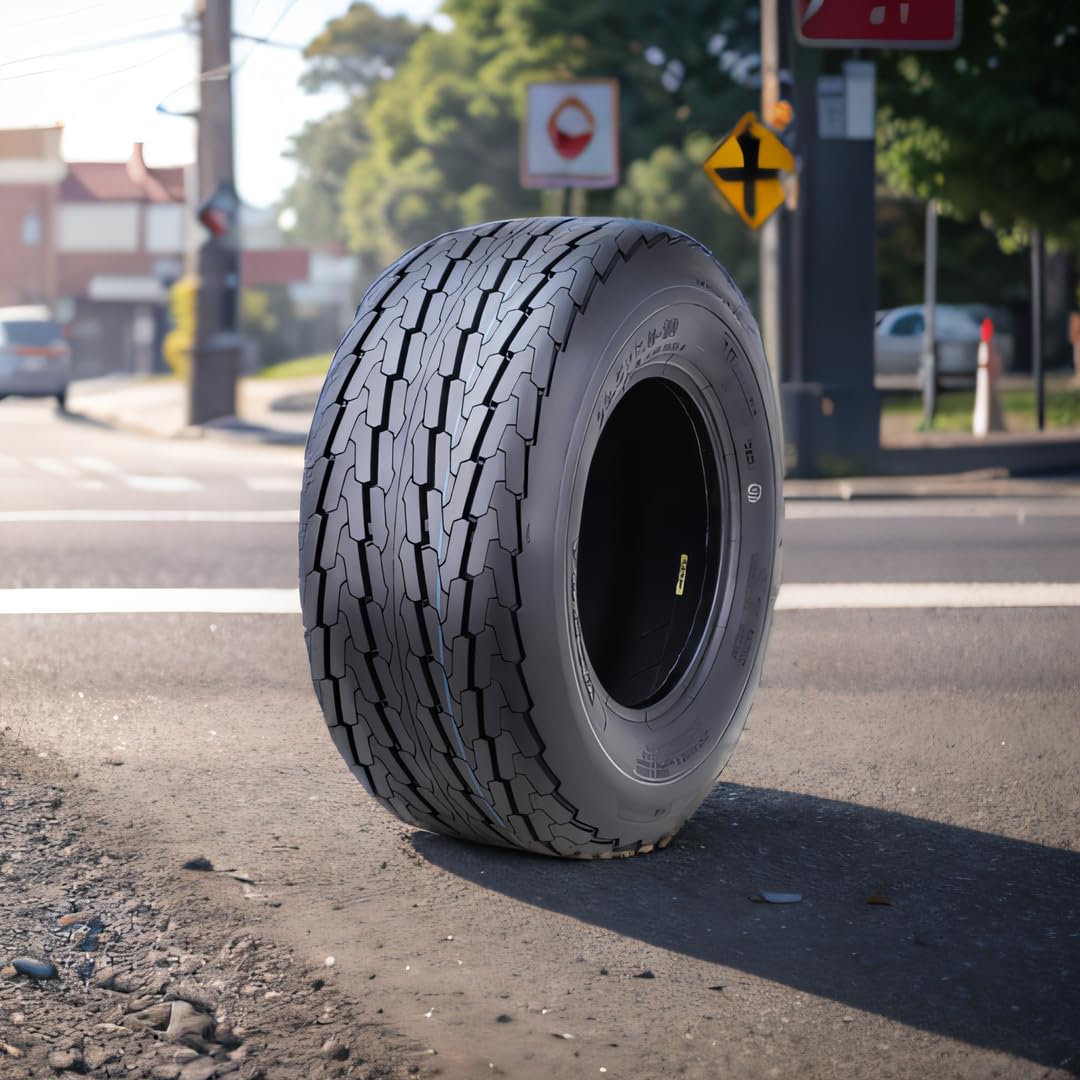 WANDA 2 Trailer Tires 20.5x8-10 10PR Load Range E (11045) - Heavy Duty Replacement Tires for Utility Trailers, Boat Trailers & Cargo Hauling - Durable Construction for Long-Lasting Performance