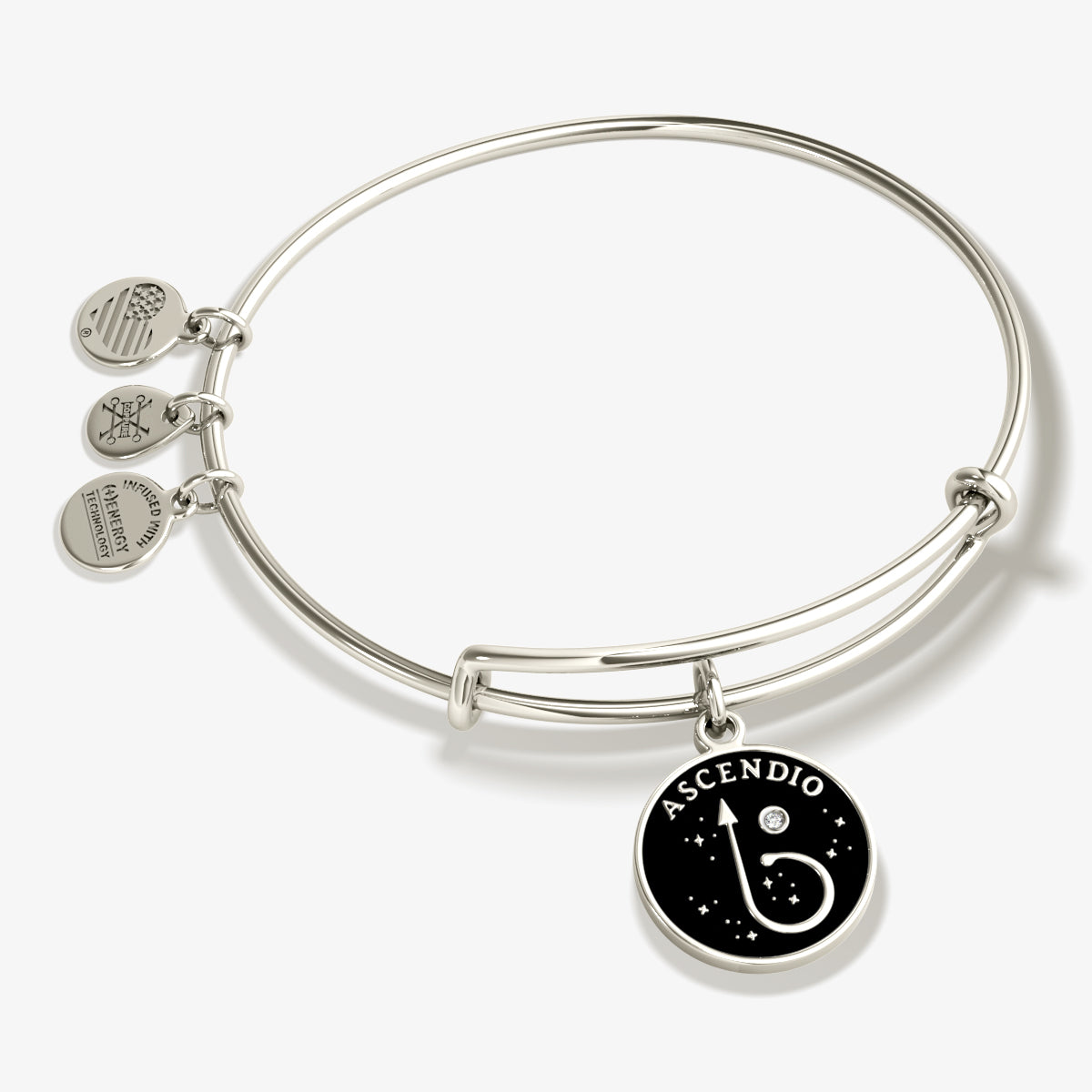 Harry Potter™ 'Ascendio' Charm Bangle Bracelet - Official Wizarding World Jewelry for Fans, Gift for Potterheads - Perfect for Cosplay, Collecting & Magical Fashion