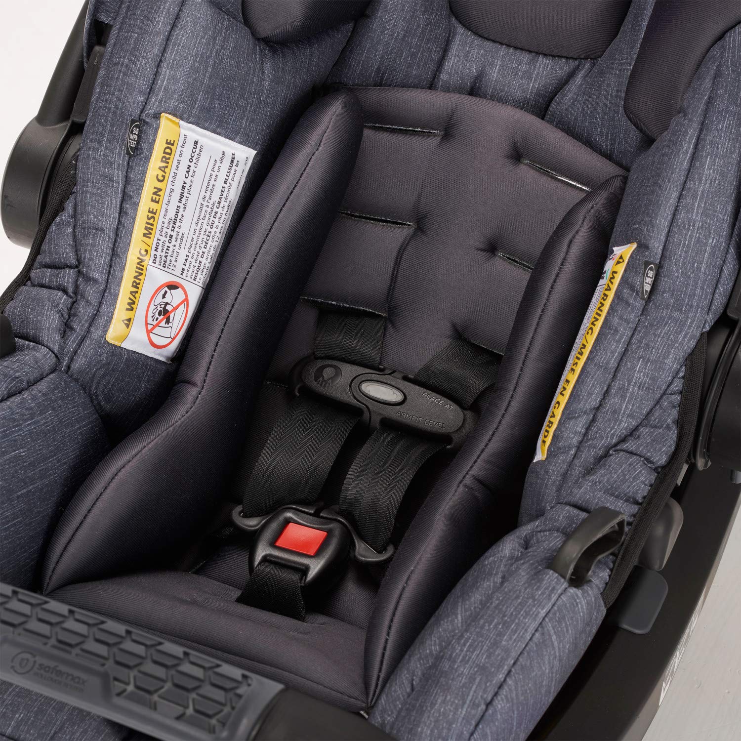 Evenflo Pivot Xpand Modular Travel System with SafeMax Infant Car Seat - Lightweight Stroller & Convertible Car Seat for Newborns to Toddlers | Perfect for Air Travel, Shopping & Daily Outings