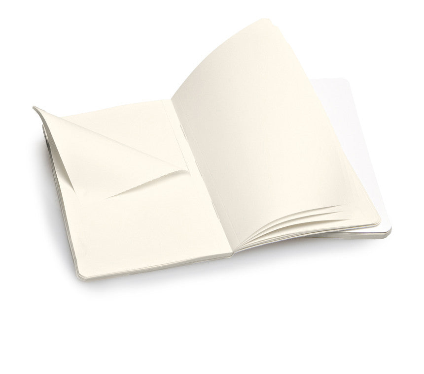 Moleskine Volant Plain Pocket Notebook Set of 2 - Premium Writing Journal for Travel, Work & Daily Notes - Perfect for Students, Professionals & Artists