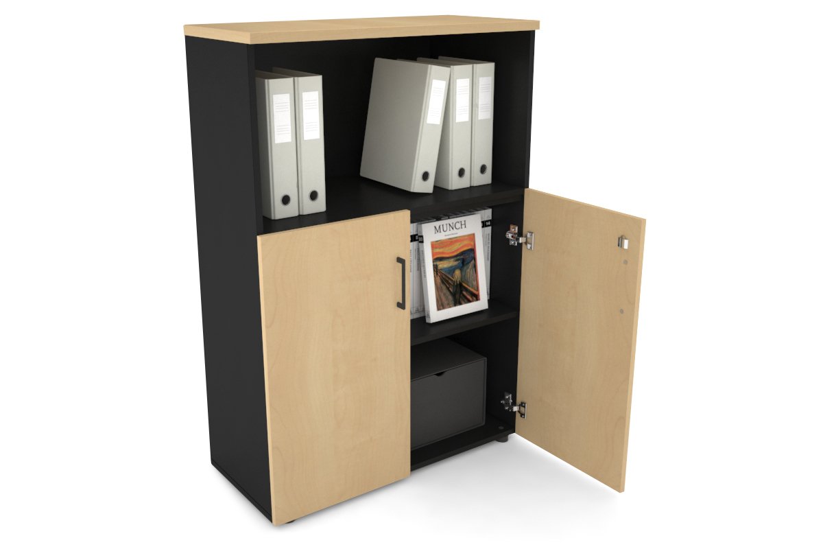 Medium Uniform Storage Cabinet with Small Doors [800W x 1170H x 350D] - Perfect for Office, School, or Home Organization