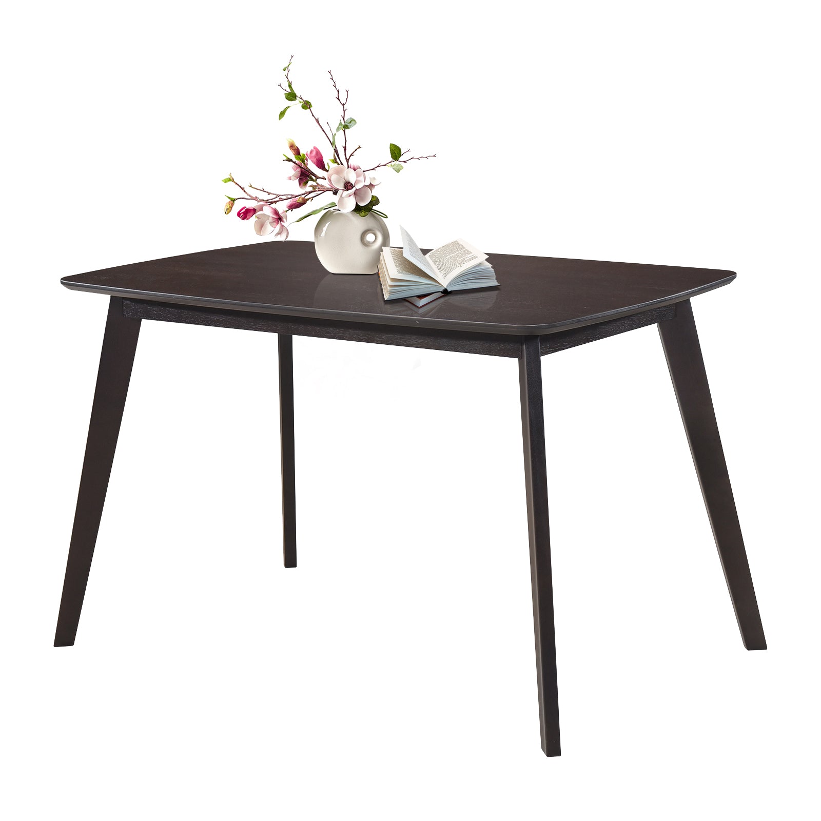 Modern 48 Inch Solid Wood Dining Table - Urbanest Kitchen & Dining Room Table for Home & Entertaining | Perfect for Family Dinners, Dinner Parties & Everyday Meals