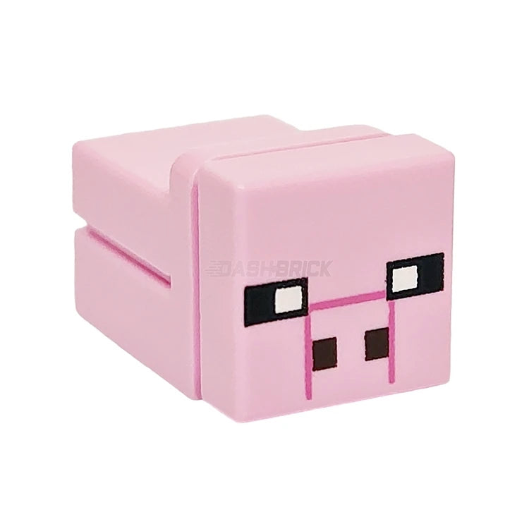 LEGO Minecraft Pig Minifigure - Authentic Micro Mob Collectible for Minecraft Fans | Perfect for Display, Gaming, and DIY Creations
