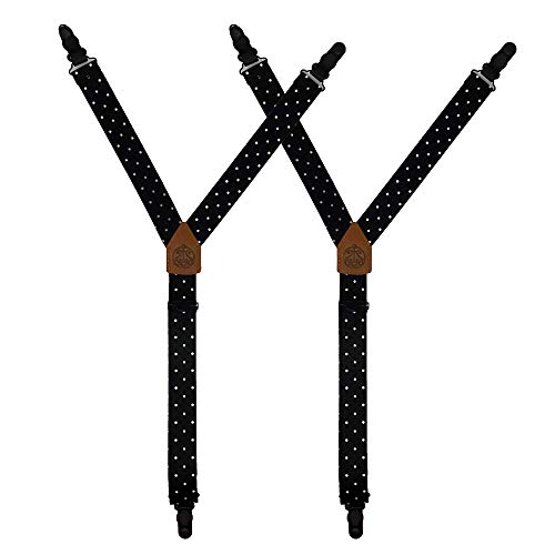 Black and Gray Polka Dot