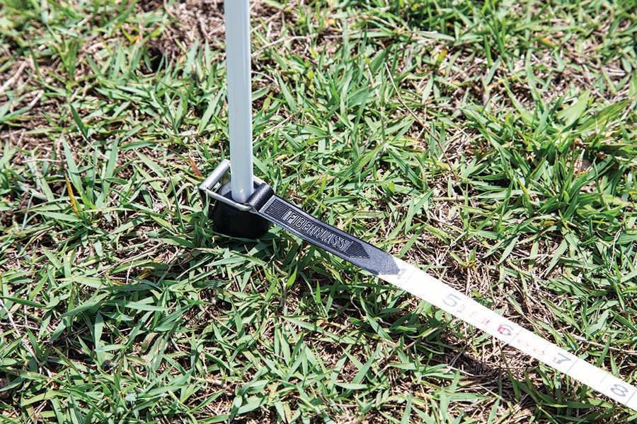 High-Quality Hart Tape Stakes for Track & Field - Durable Athletic Field Marking Stakes for Running, Soccer, and Outdoor Sports