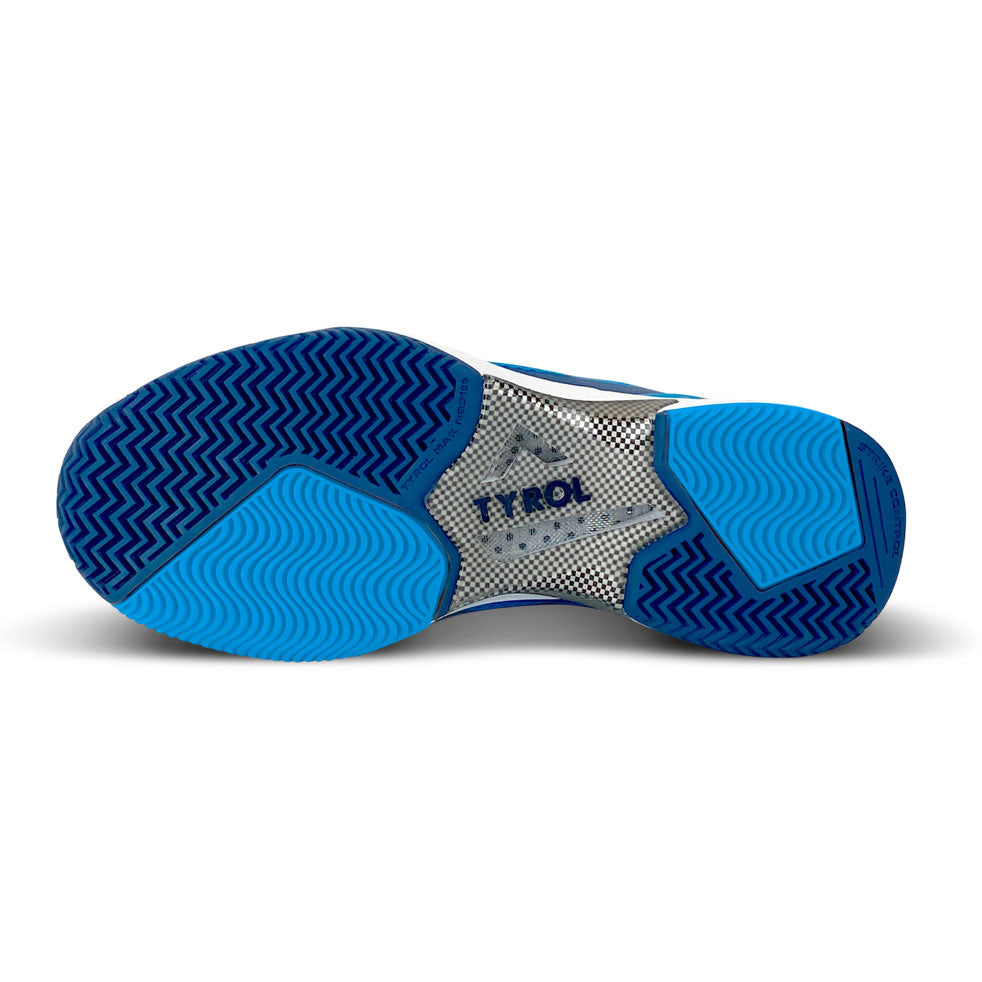Tyrol Striker Pro V Men's Pickleball Shoes - Lightweight Tennis Shoes for Men with Cushioning & Arch Support - Blue/Navy - Perfect for Pickleball, Tennis & Court Sports