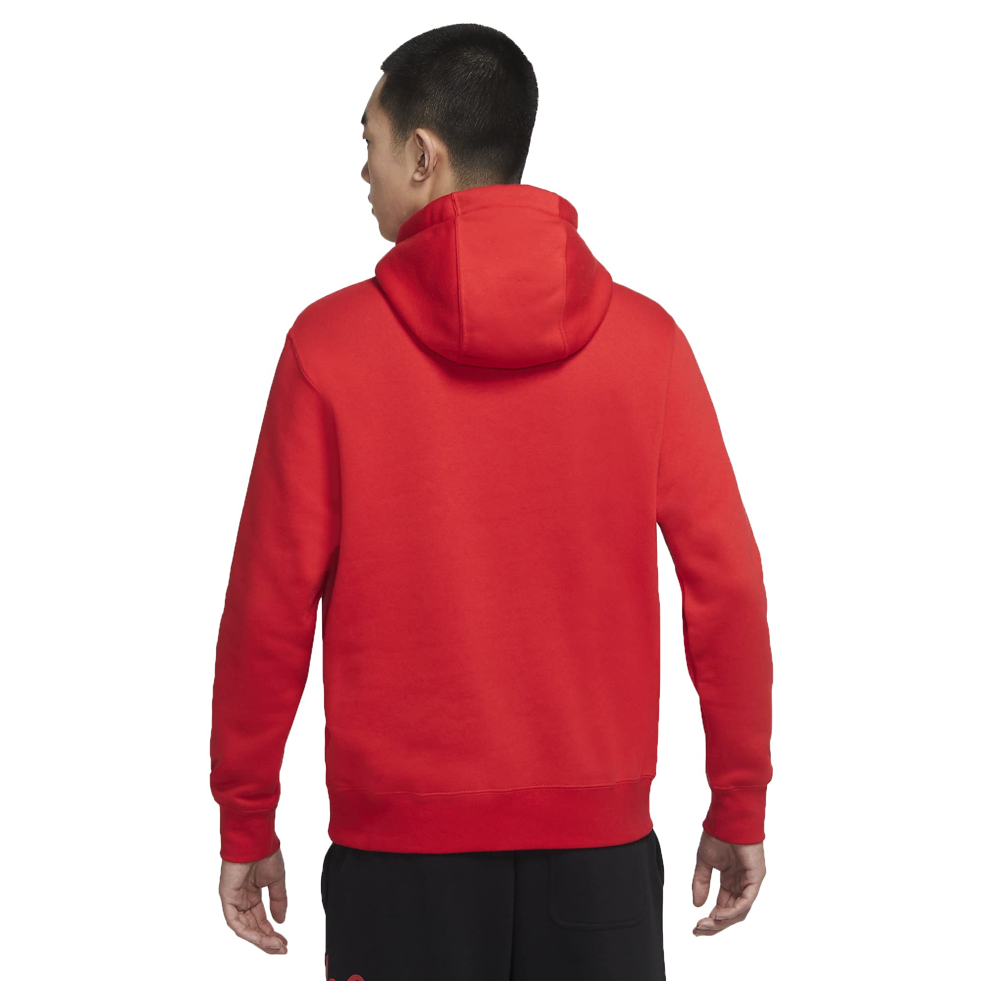 Nike Men's Sole Food Pullover Hoodie - Waffle Fries Design, AS1 Alpha, Size L, Regular Fit - Casual Wear, Street Style, Gym & Outdoor Activities