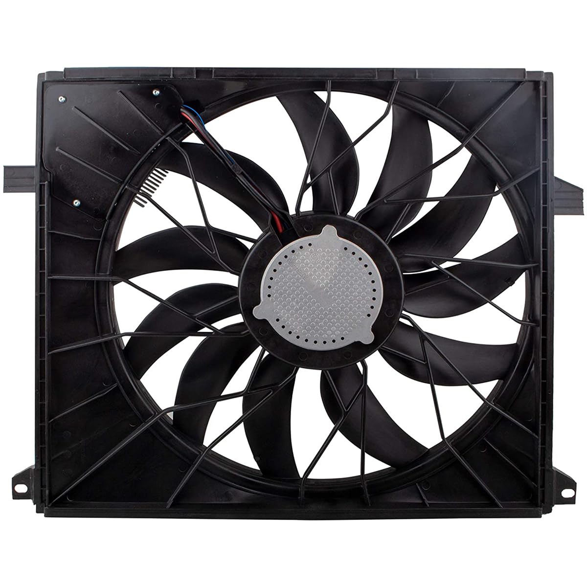 High Performance 1635000293 Brushless Engine Radiator Cooling Fan Compatible with Mercedes-Benz W163 ML55 AMG 2000-2003 Models (A1635000293, MB3115118) - Perfect for Overheating Prevention & Summer Driving