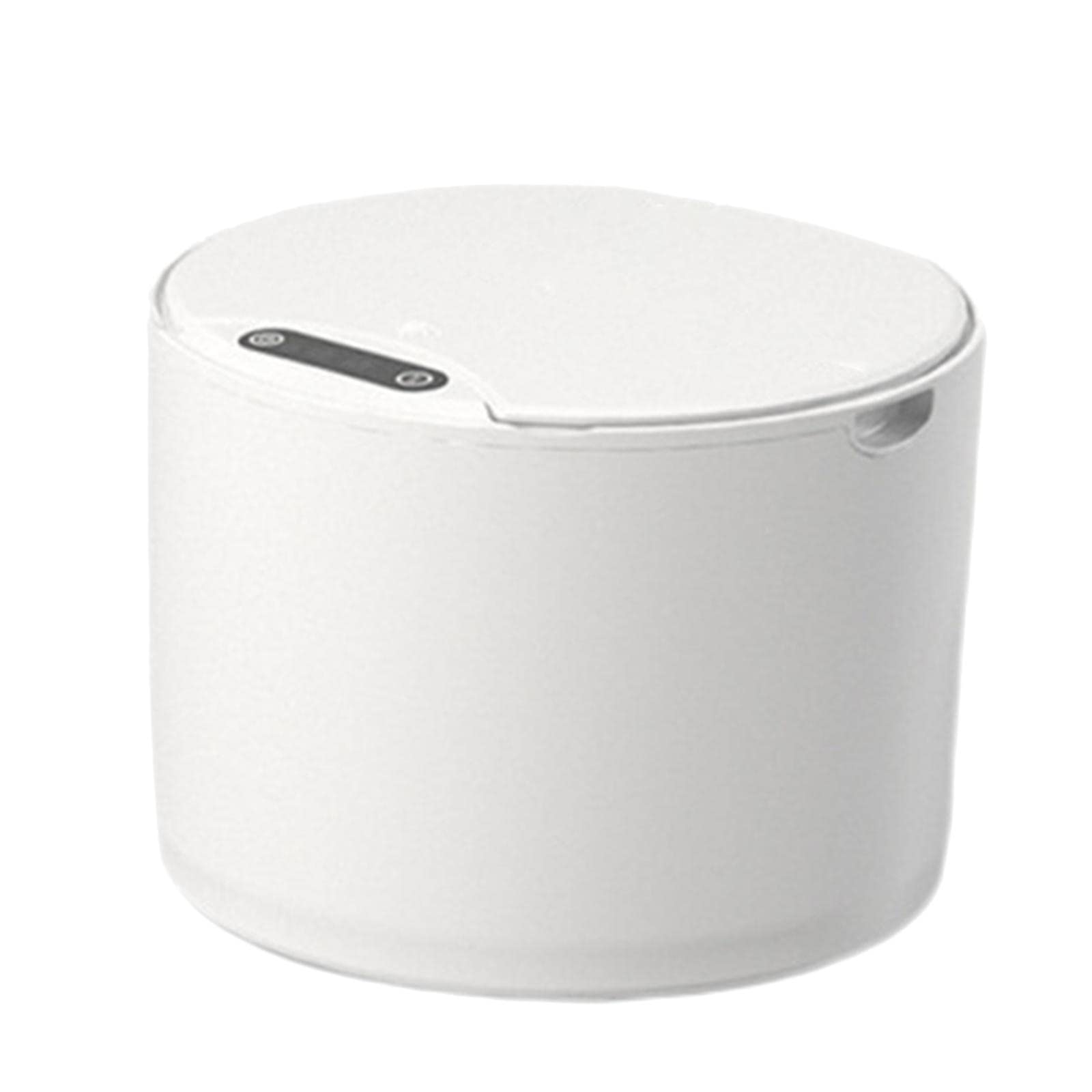 MagiDeal 5L Automatic Trash Can with Lid - Large Capacity Sensor Trash Bin for Kitchen, Bathroom, RV - Round Design for Modern Home & Office Use