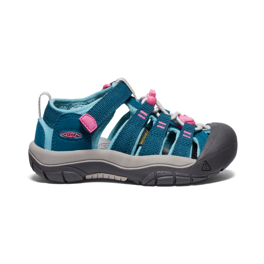 Newport H2 Kids' Sandals - Comfortable & Stylish Legion Blue/Hot Pink Water Shoes for Beach, Pool & Outdoor Play