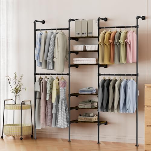 Upgraded model comes with 6 shelves