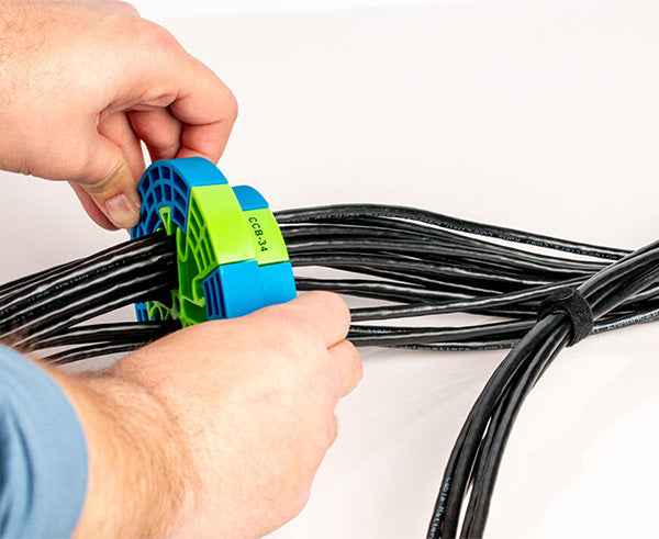CCB 34 Jonard Tools Cable Comb® - Professional CAT6A/CAT7 Cable Organizer for Network Wiring & Data Center Management - Perfect for IT Technicians, Electricians, and Home Networking Setup