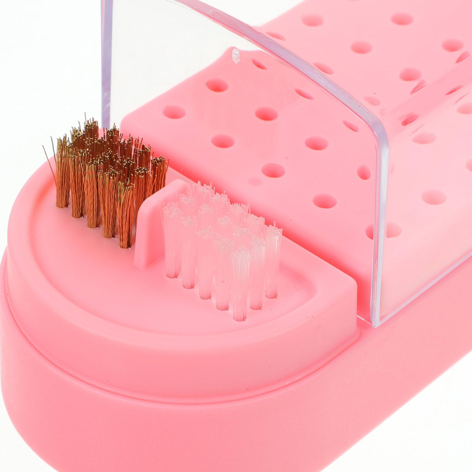 Professional Nail Drill Bit Organizer Case - Portable Storage Box for Nail Art Polishing Heads & Drill Bits - Perfect for Salon, Home Manicure & Travel Nail Kit Organization