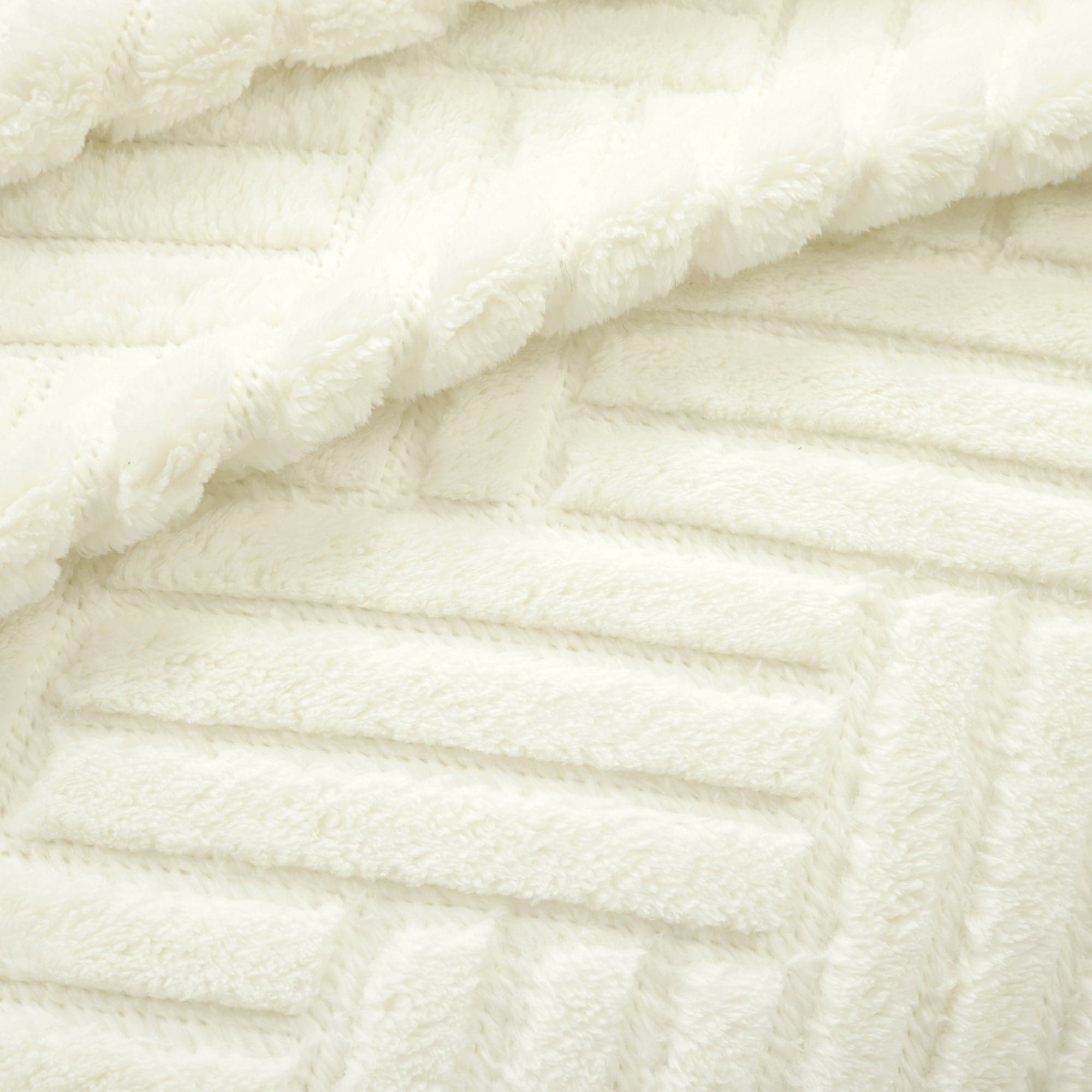 Ultra Soft Sherpa Jacquard Geometric Blanket - Cozy Bedspread for Winter Warmth, Perfect for Sofa, Bed & Home Decor