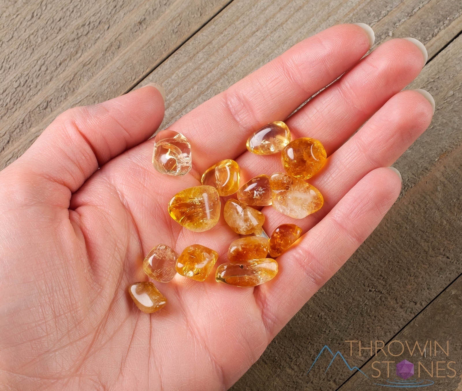 Natural CITRINE Tumbled Stones - Healing Crystals for Self Care, Birthstone Jewelry Making & Energy Balancing | Perfect for Meditation, Home Decor & Spiritual Gifts (E0302)