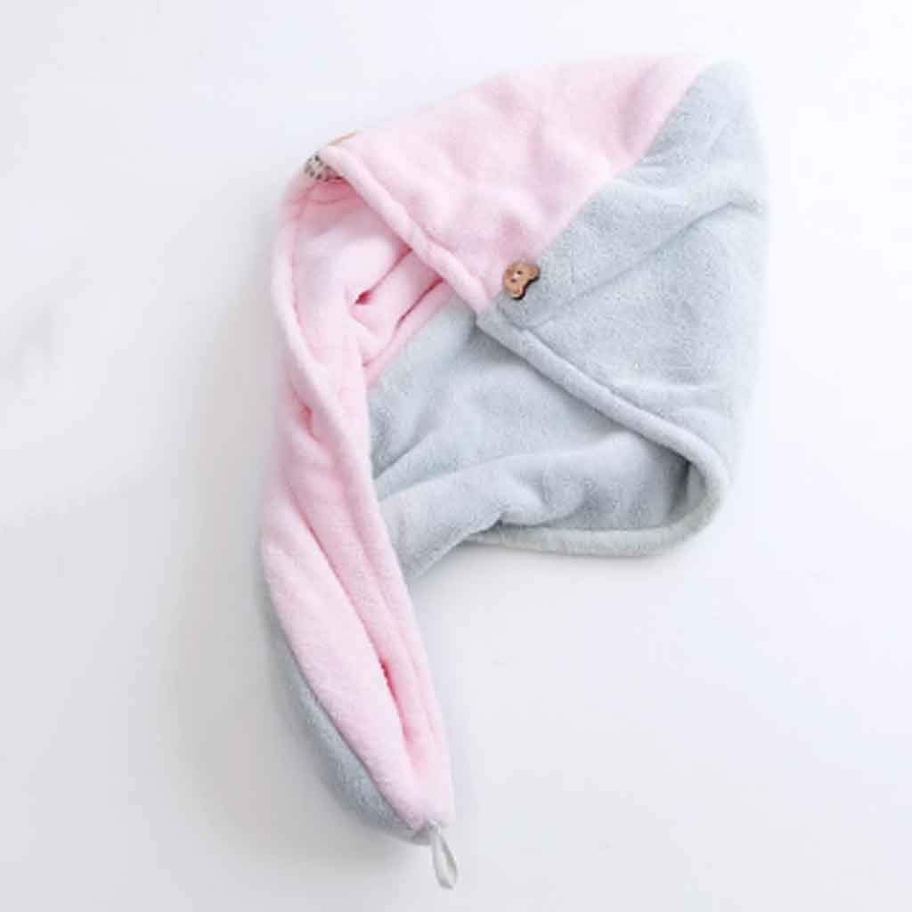 JAHH Rapid Drying Hair Towel - Magic Microfiber Hair Wrap for Fast Drying | Soft & Absorbent Hair Turban for Women & Men | Perfect for Shower, Bath, Swimming & Salon Styling