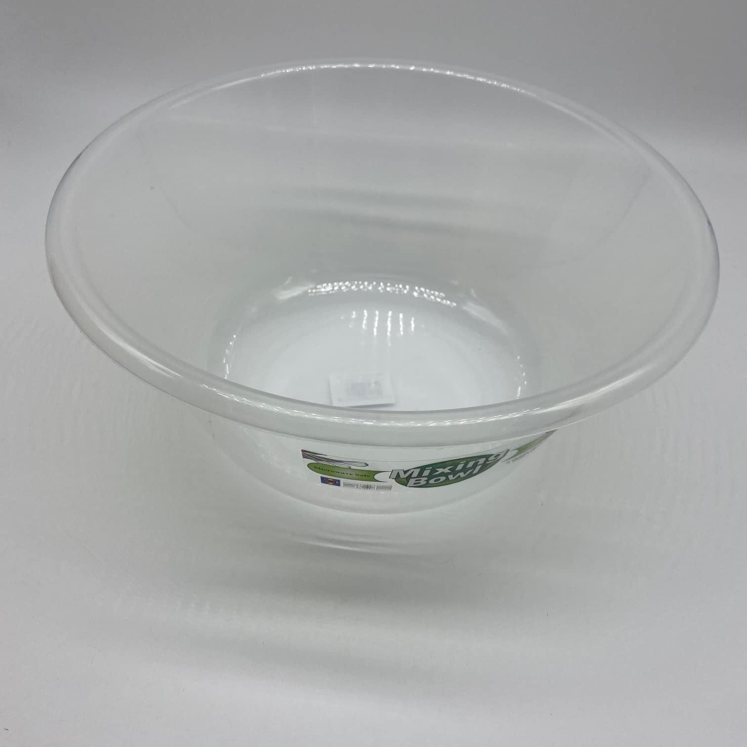 4-Piece Clear Plastic Mixing Bowls Set for Baking, Cooking, Salad Prep & Serving – Durable Kitchen Essentials for Home Chefs & Meal Prep