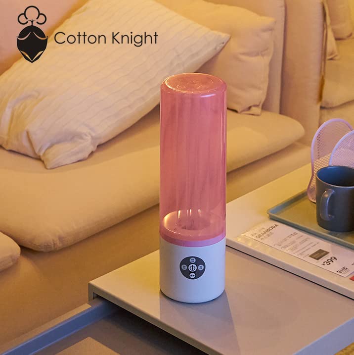 55W 254nm UVC Light Sanitizer for Home, School & Travel - Kills 99.9% of Bacteria, Mold & Dust Mites | Ozone-Free Room Disinfection Up to 750 Sq Ft | Ideal for Bedrooms, Bathrooms, Hotels & Offices (Pink, 1-Year Warranty)