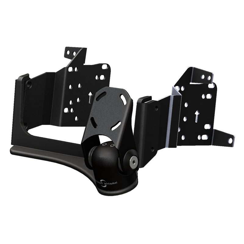 Industrial Evolution InDash Mount for Toyota HiAce (2005-2018) - Left Hand Drive - Secure & Adjustable Car Phone Holder for GPS Navigation & Hands-Free Driving
