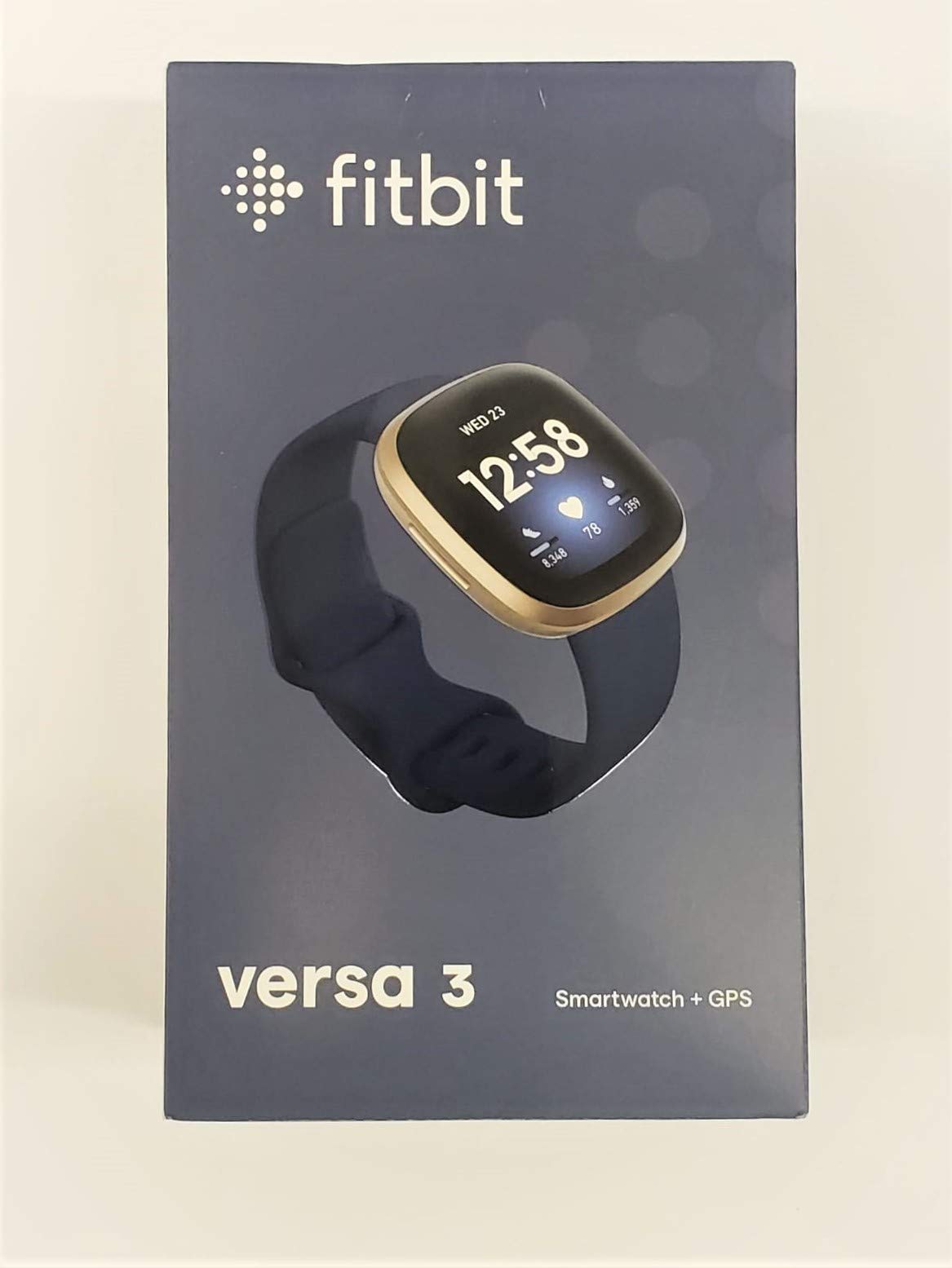 Fitbit Versa 3 Smart Watch with Alexa Built-in, Heart Rate Monitor, GPS & Sleep Tracking - Perfect for Fitness Enthusiasts & Active Lifestyles