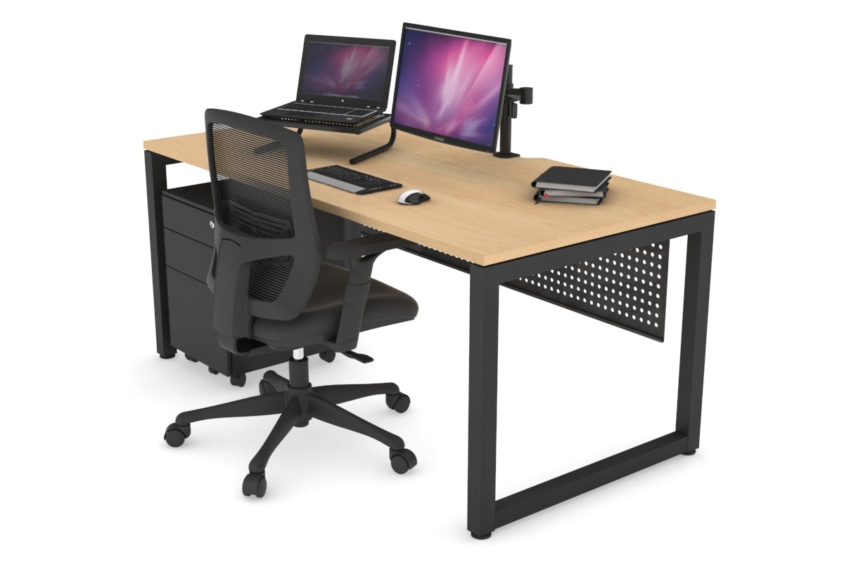 Quadro Loop Legs Office Desk - 63