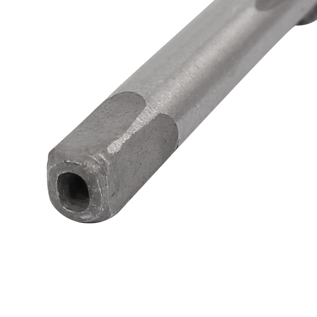 High-Quality M8 x 1.25mm 4-Flute Round Shank Pipe Taps Set of 3 for Precision Threading - Perfect for Plumbing, Automotive, and DIY Metalworking Projects