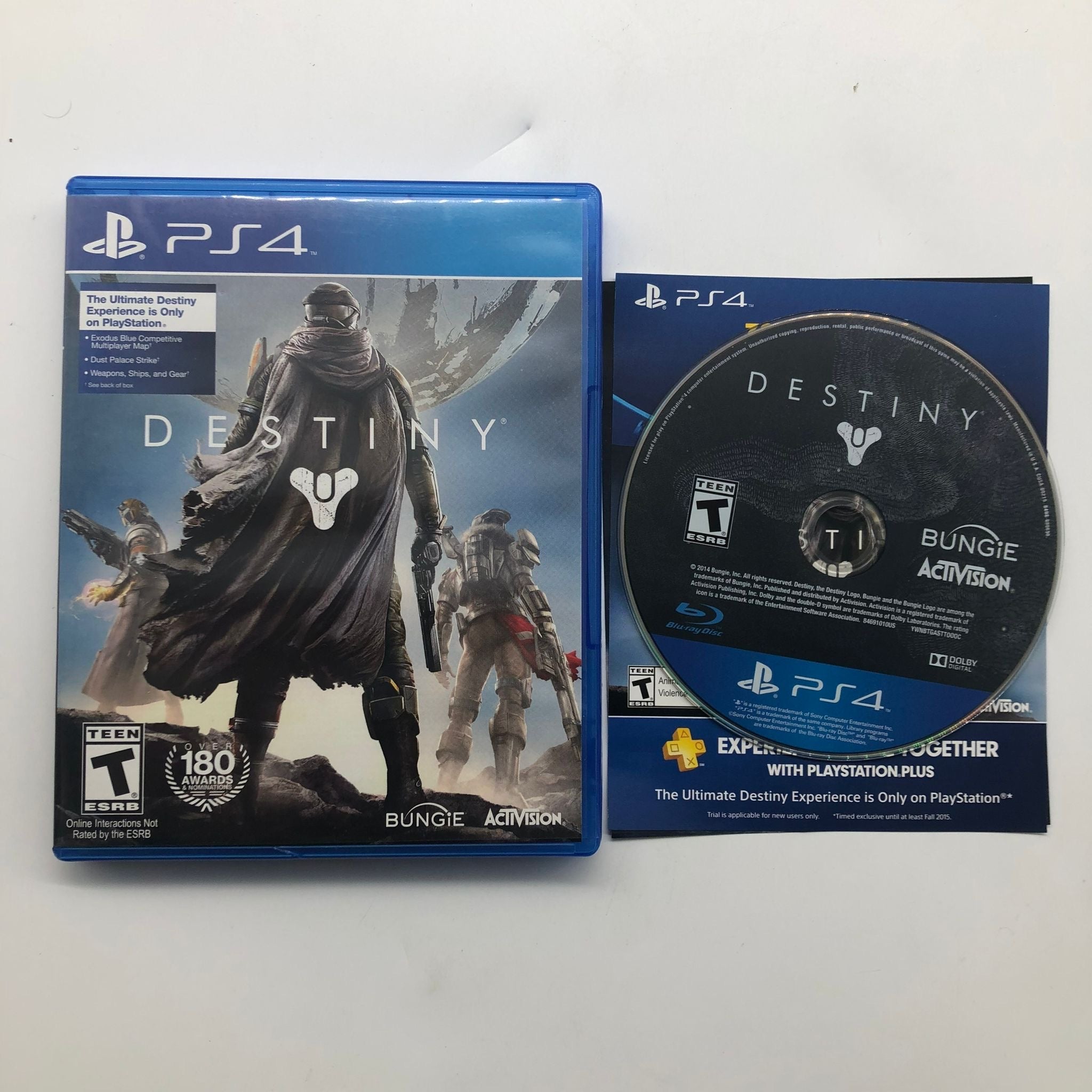 Destiny PS4 Game for Playstation 4 - Complete Edition with Manual - Action RPG Adventure for Single Player & Multiplayer Gaming