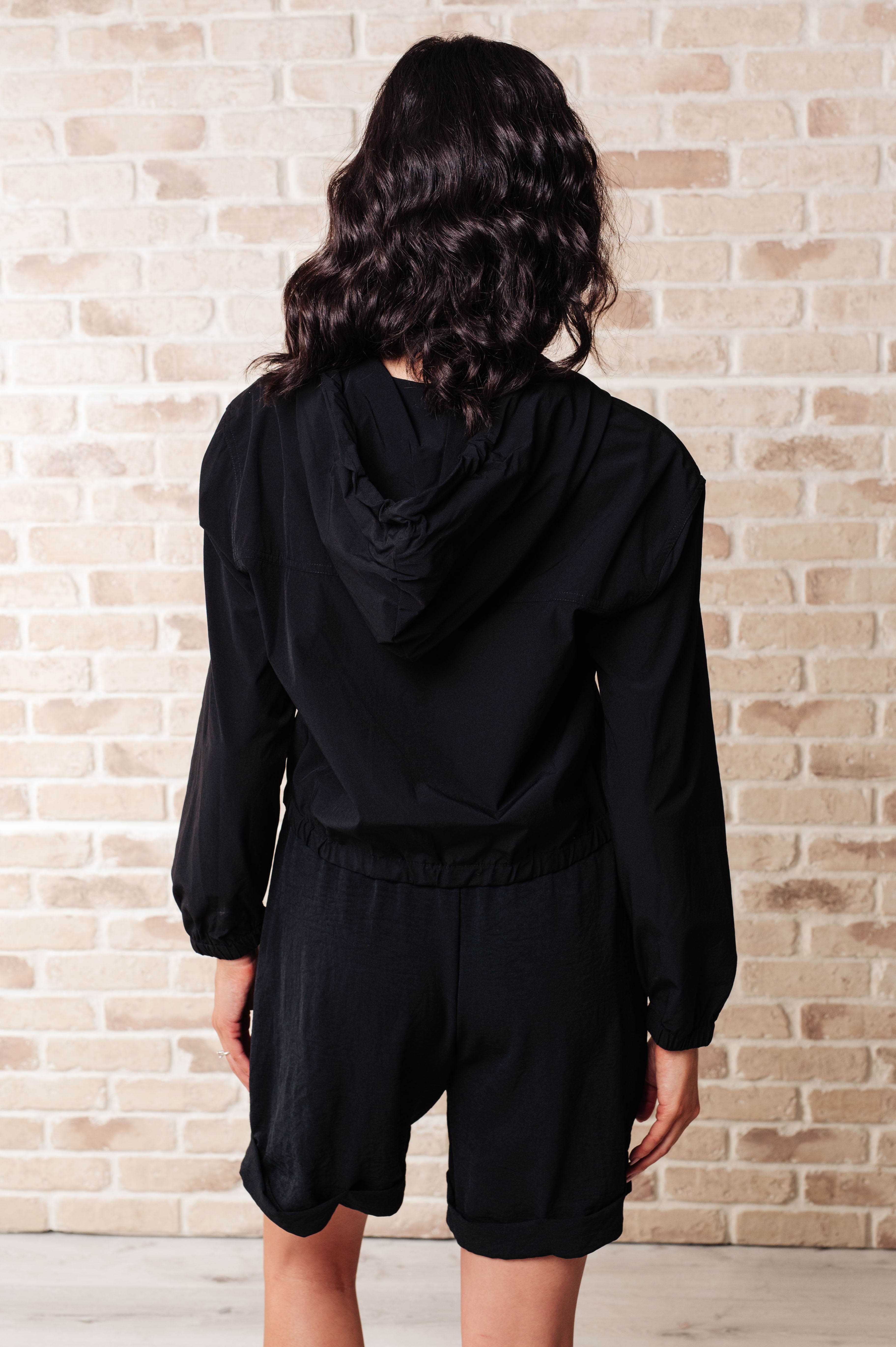 Sky of Only Clouds Black Zip Up Hoodie - Stylish & Comfortable for Casual Wear, Outdoor Activities & Layering