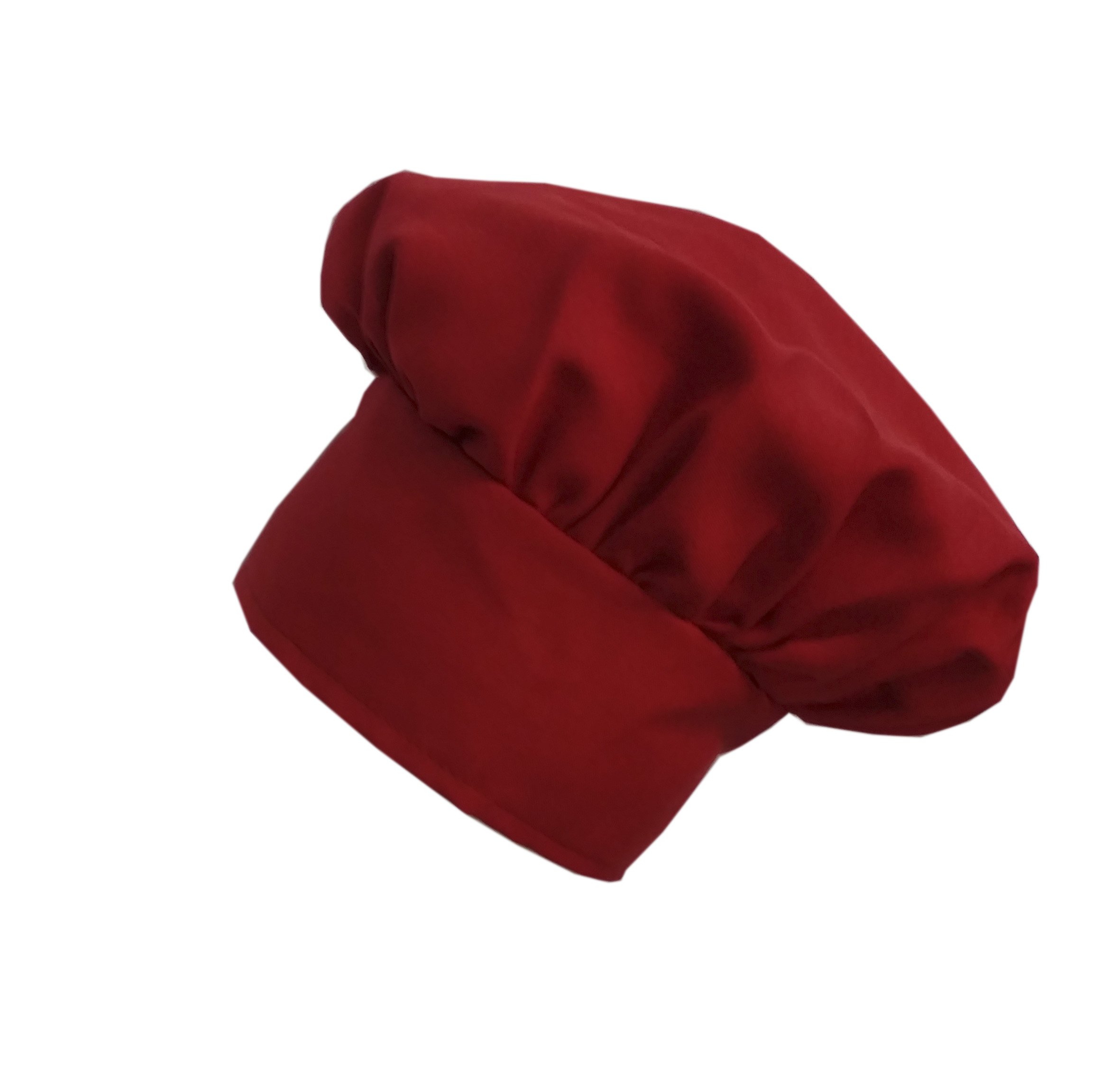 Professional Red Chef Hat for Adults - Perfect for Cooking, Baking, and Culinary Events