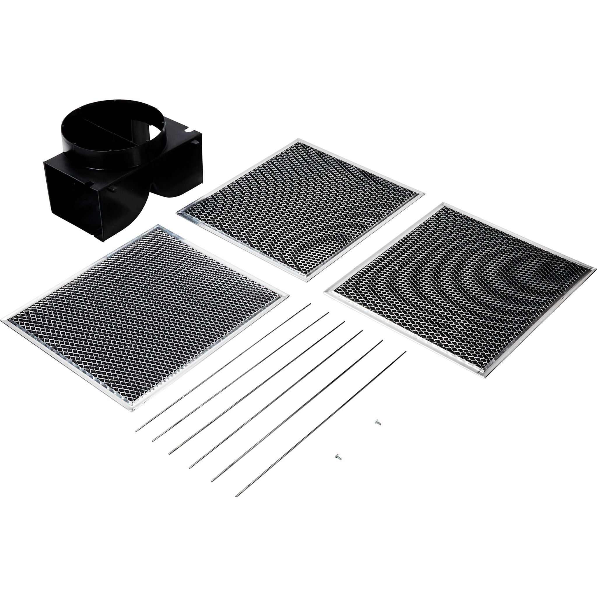 Whirlpool W11430940 Range Wall Hood Recirculation Kit - Compatible with Whirlpool Range Hoods - Easy Installation for Kitchen Ventilation & Air Circulation