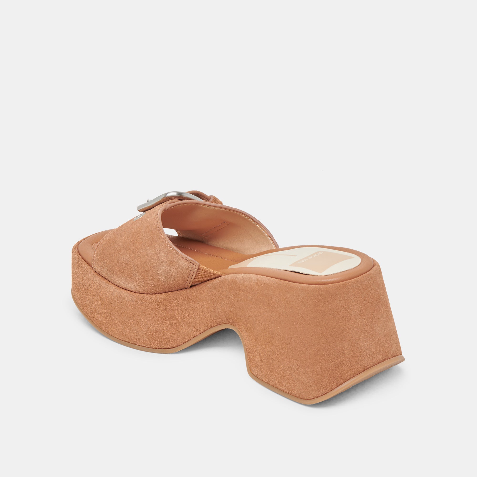 GISEL Women's Suede Saddle Heels - Comfortable Block Heel Pumps for Work, Party & Special Occasions