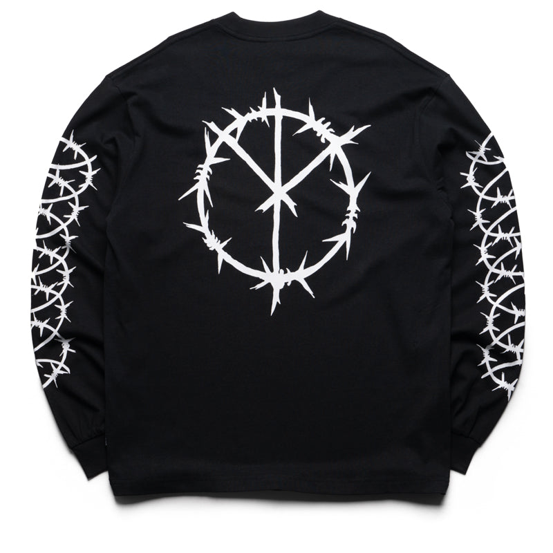 Babylon Barbed Long Sleeve T-Shirt for Men - Black | Trendy Streetwear for Casual Outfits & Urban Fashion