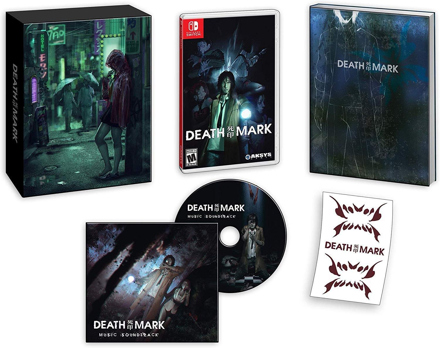 Spirit Hunter: Death Mark Limited Edition for Nintendo Switch - Horror Adventure Game for Thrilling Home & Travel Gaming