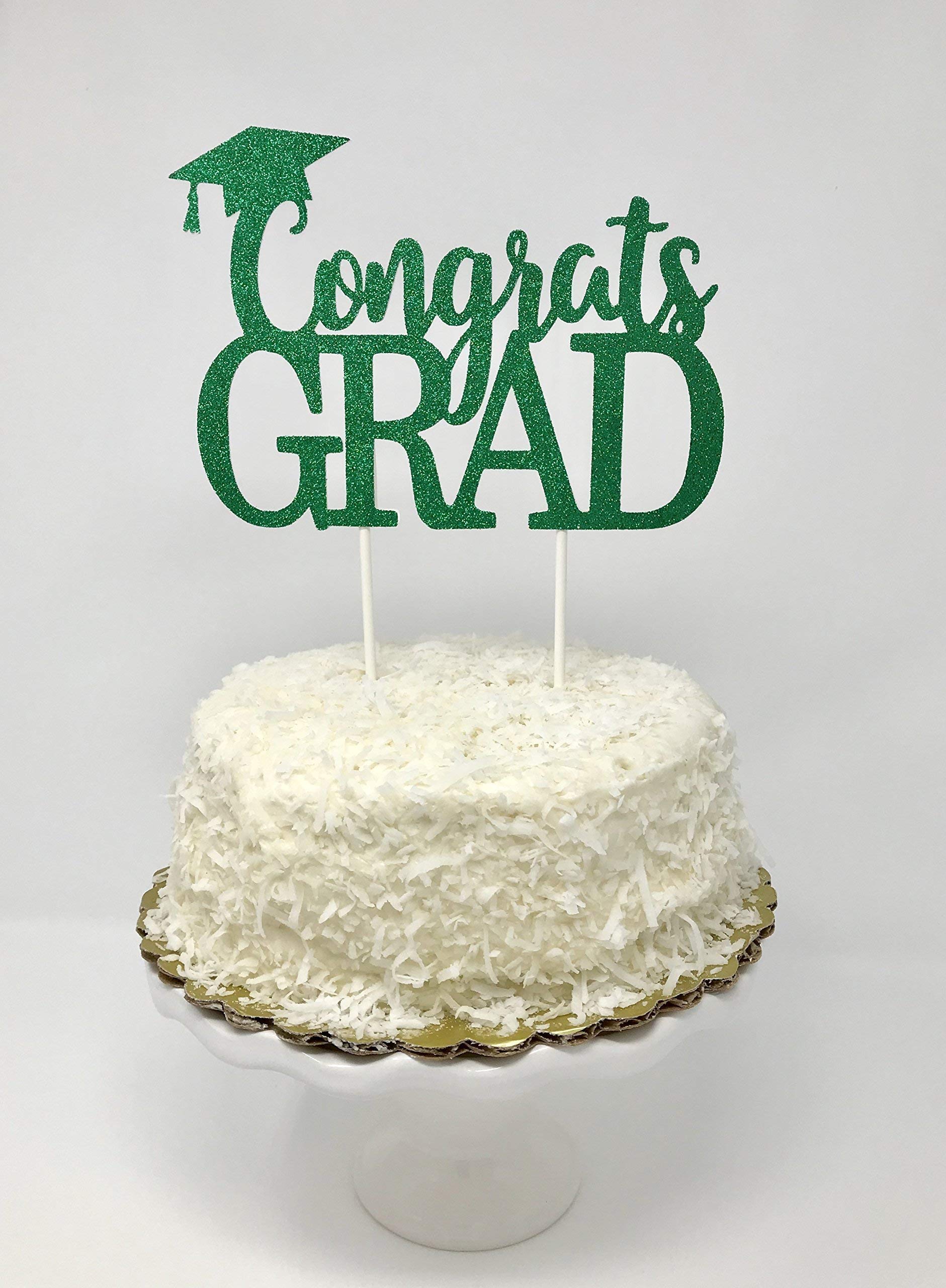 2020 Graduation Cake Topper - Elegant Graduation Decorations for Cakes, Cupcakes & Desserts | Perfect for Graduation Parties, Ceremonies & Celebrations