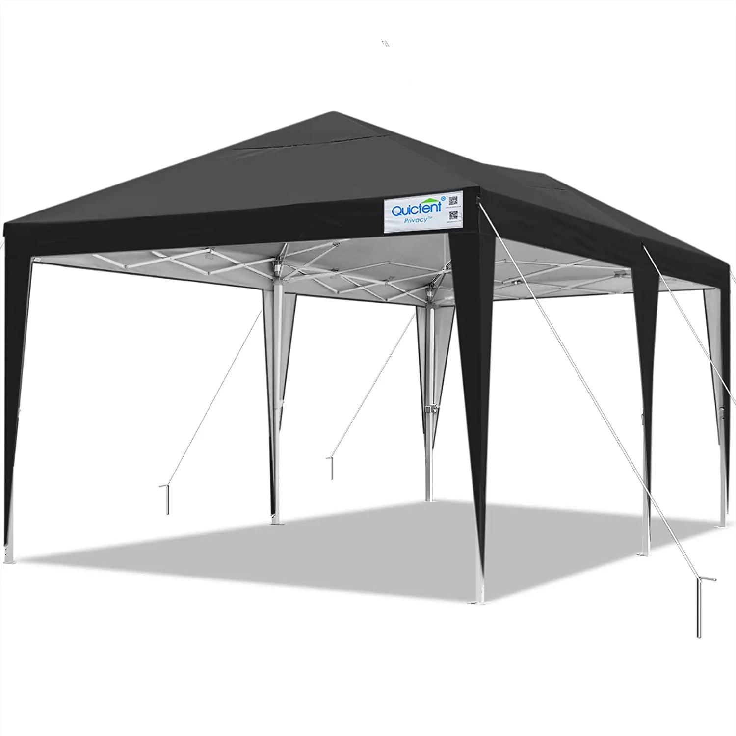 Quictent 10' x 20' EZ Pop Up Canopy Tent - Instant Shelter for Outdoor Events, Parties, Camping & Beach - Waterproof & UV Protection