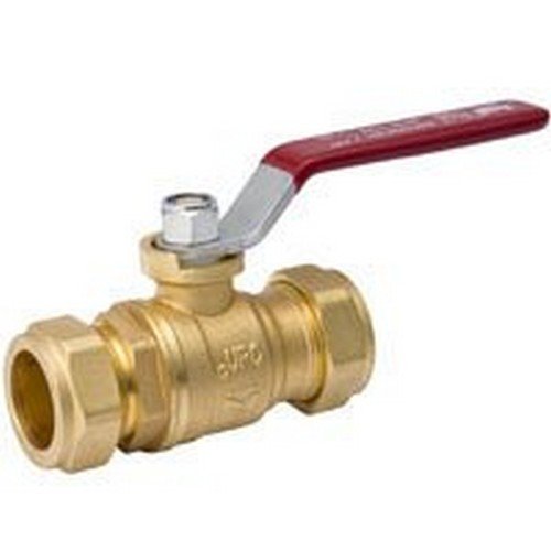 B&K ProLine 3/4 Inch Brass Compression Ball Valve Full Port - Perfect for Plumbing, Water Supply Systems & Industrial Applications