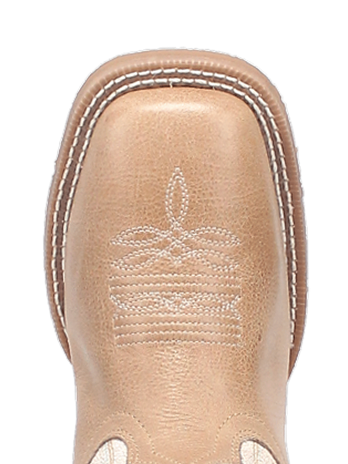 Laredo 5603 Women's LYDIA Square Toe Western Boots in Tan Sand - Perfect for Country Dancing, Rodeos & Western Fashion