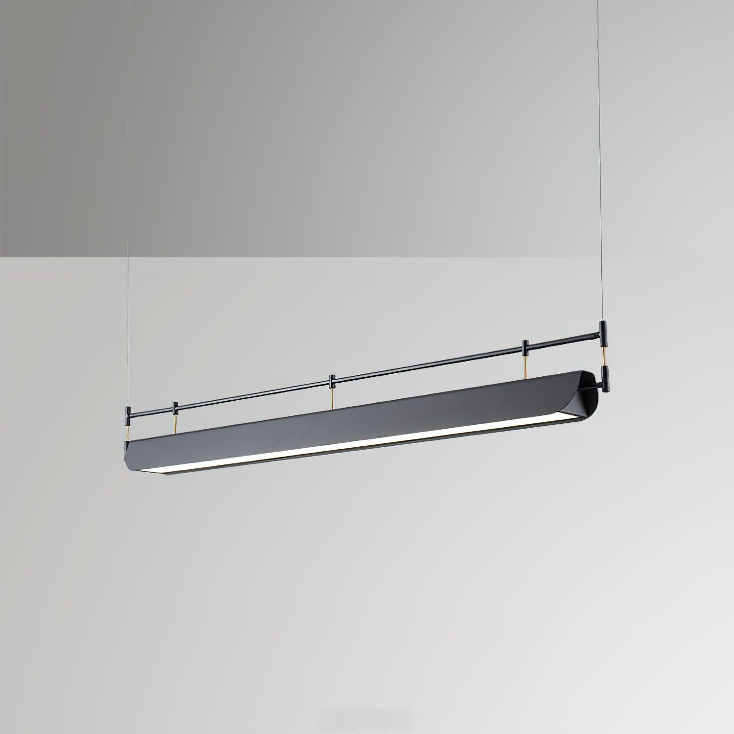 Modern Black LED Chandelier for Ceiling - Elegant Dining Room Lighting Fixture | Perfect for Home, Restaurant & Wedding Decor