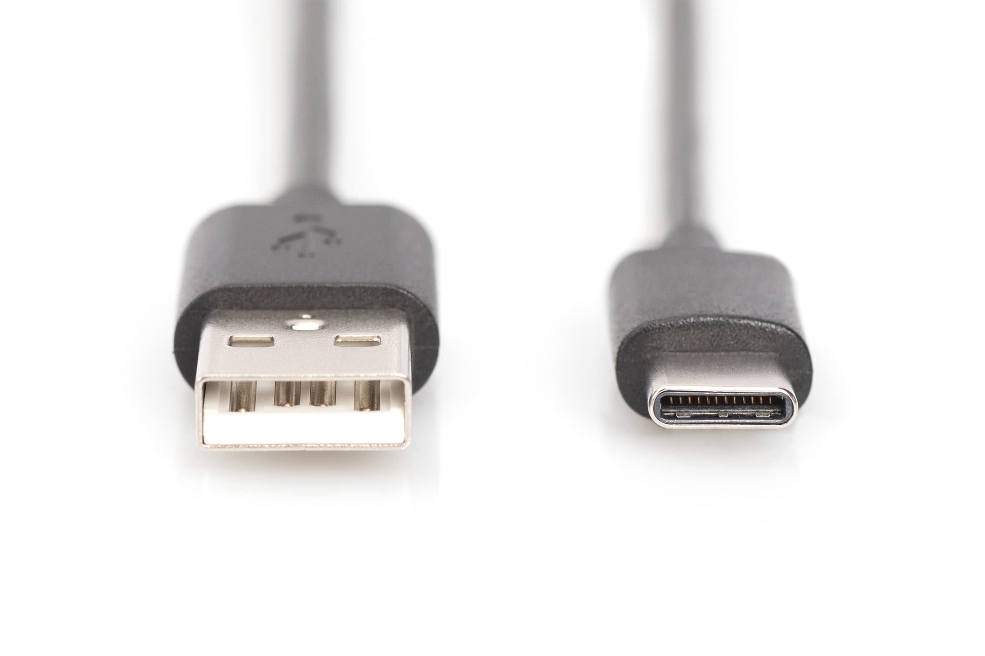 Digitus USB 2.0 Cable A to C 1.8m (6ft) High-Speed 480Mbps Data Transfer for Smartphones, Laptops, Tablets - Perfect for Charging & Syncing Devices Like MacBook, Samsung Galaxy, iPad