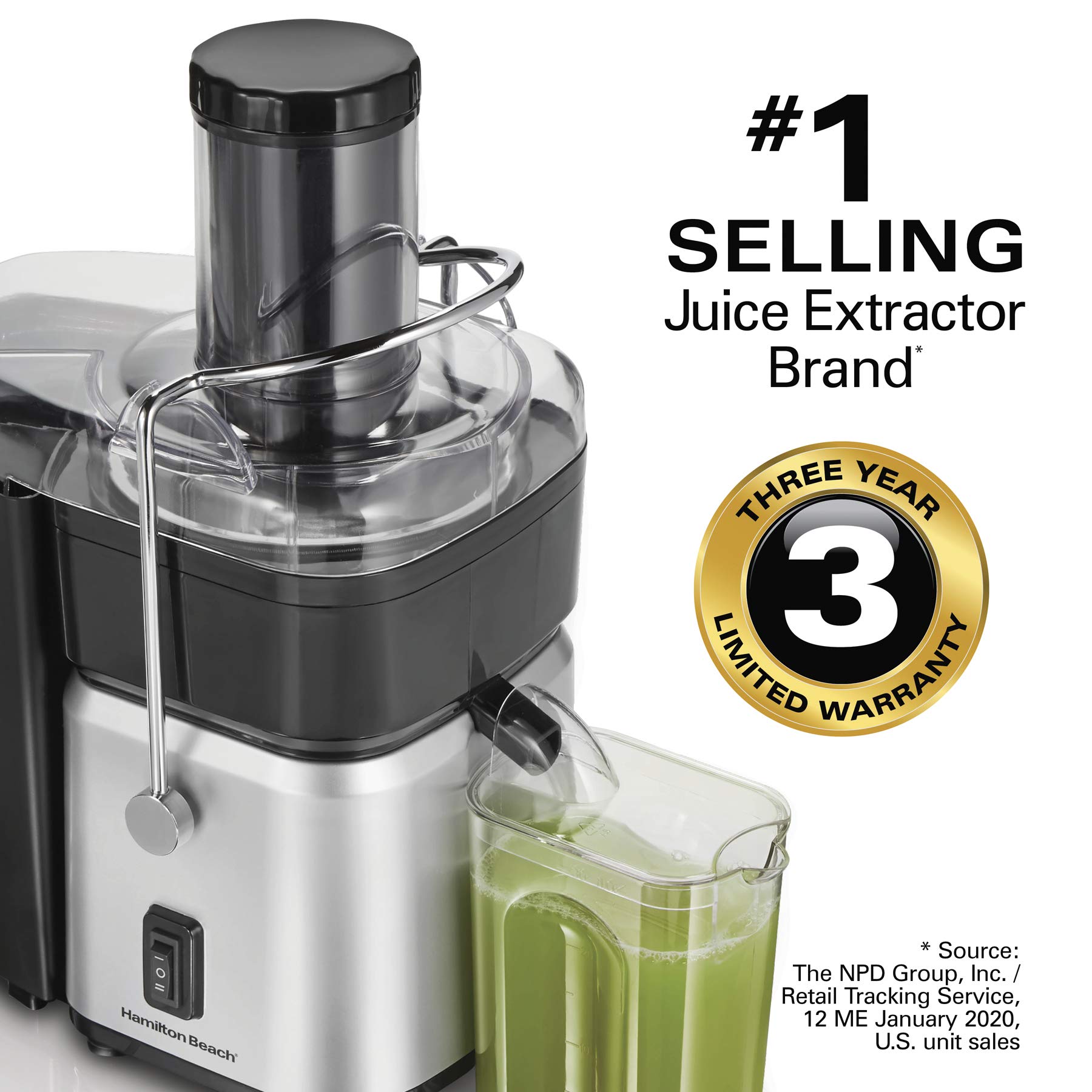 Hamilton Beach 700W Juicer Machine - 3