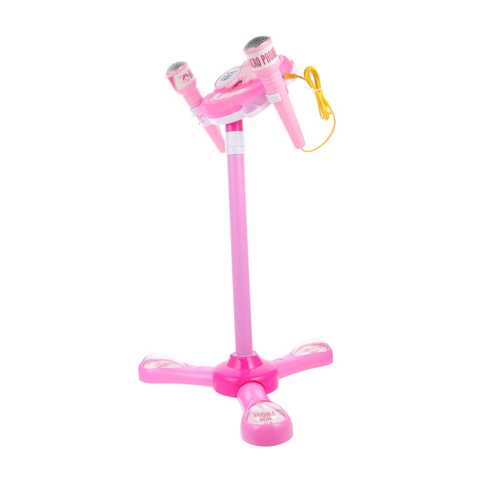 iBasenice Kids Karaoke Machine - Singing Microphone Toy for Boys & Girls, Electronic Music Plaything with Creative LED Lights - Perfect for Birthday Gifts, Family Parties & Early Childhood Music Education