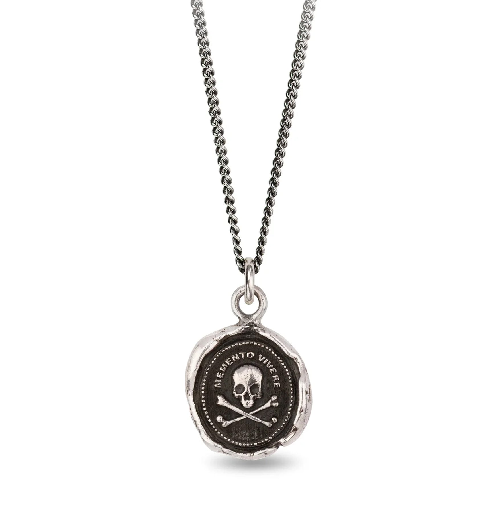 925 Sterling Silver Talisman Necklace - Inspirational 'Remember to Live' Pendant for Women - Perfect for Daily Wear, Gifts & Spiritual Jewelry