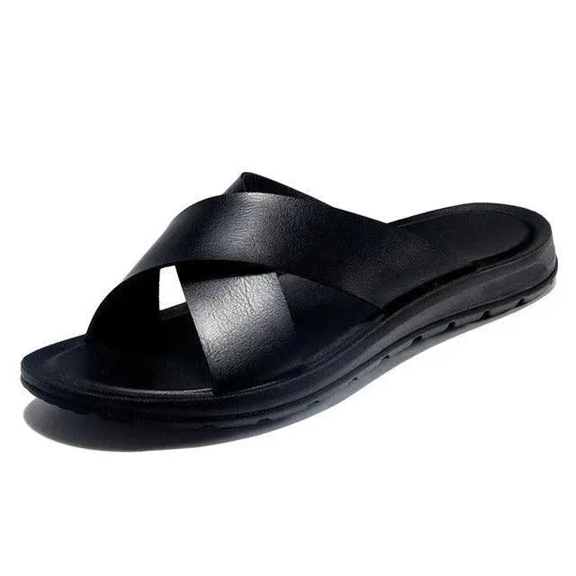 Premium Genuine Leather Walker Sandals for Men & Women - Comfortable & Durable Walking Shoes for Outdoor, Travel & Casual Wear