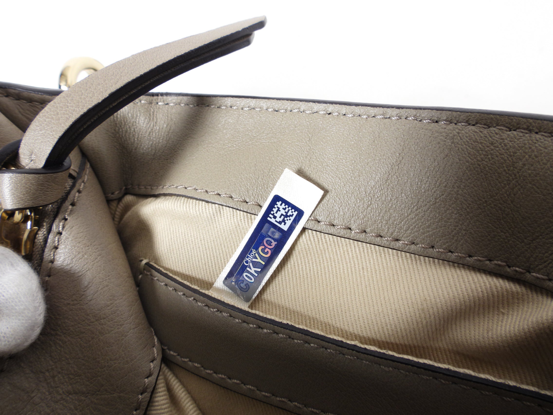 Chloe Faye Double Carry Bag Genuine Smooth Calfskin Leather - Perfect for Work, Travel & Everyday Use