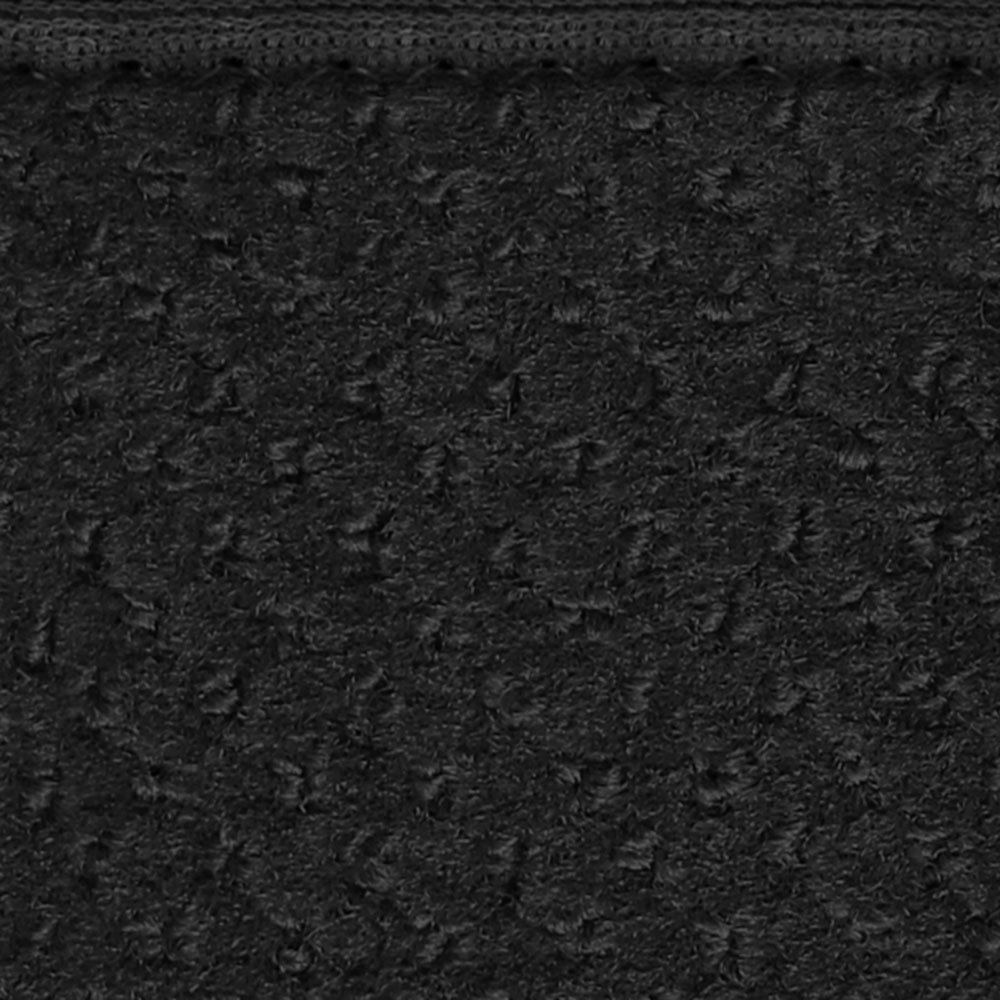 Non-Slip Stair Treads Rug - Black 3x3 Feet - Washable & Durable Carpet for Stairs, Landings, and High-Traffic Areas - Perfect for Homes, Offices, and Entryways